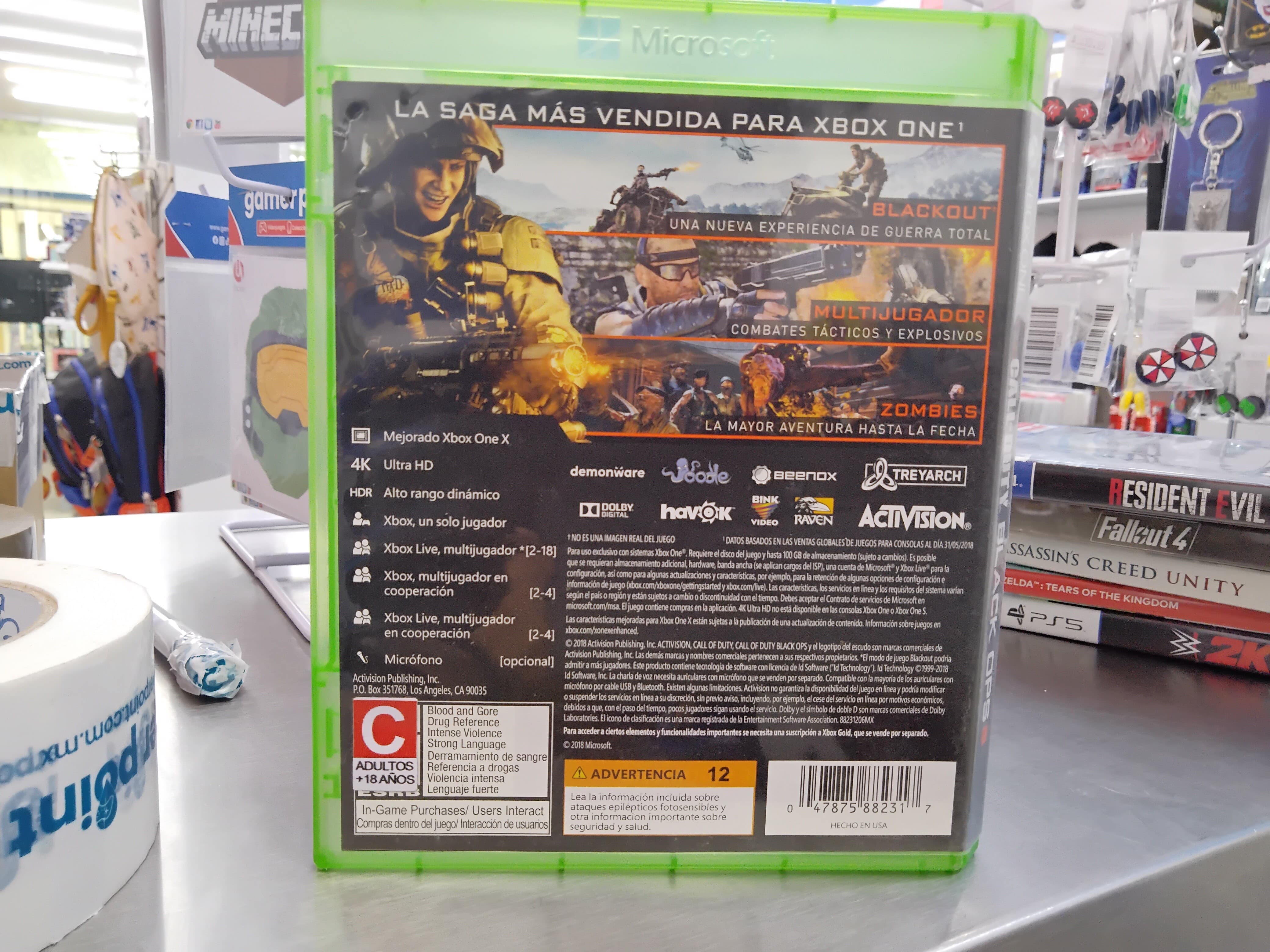 Call Of Duty Black Ops 4 Xbox One Usado