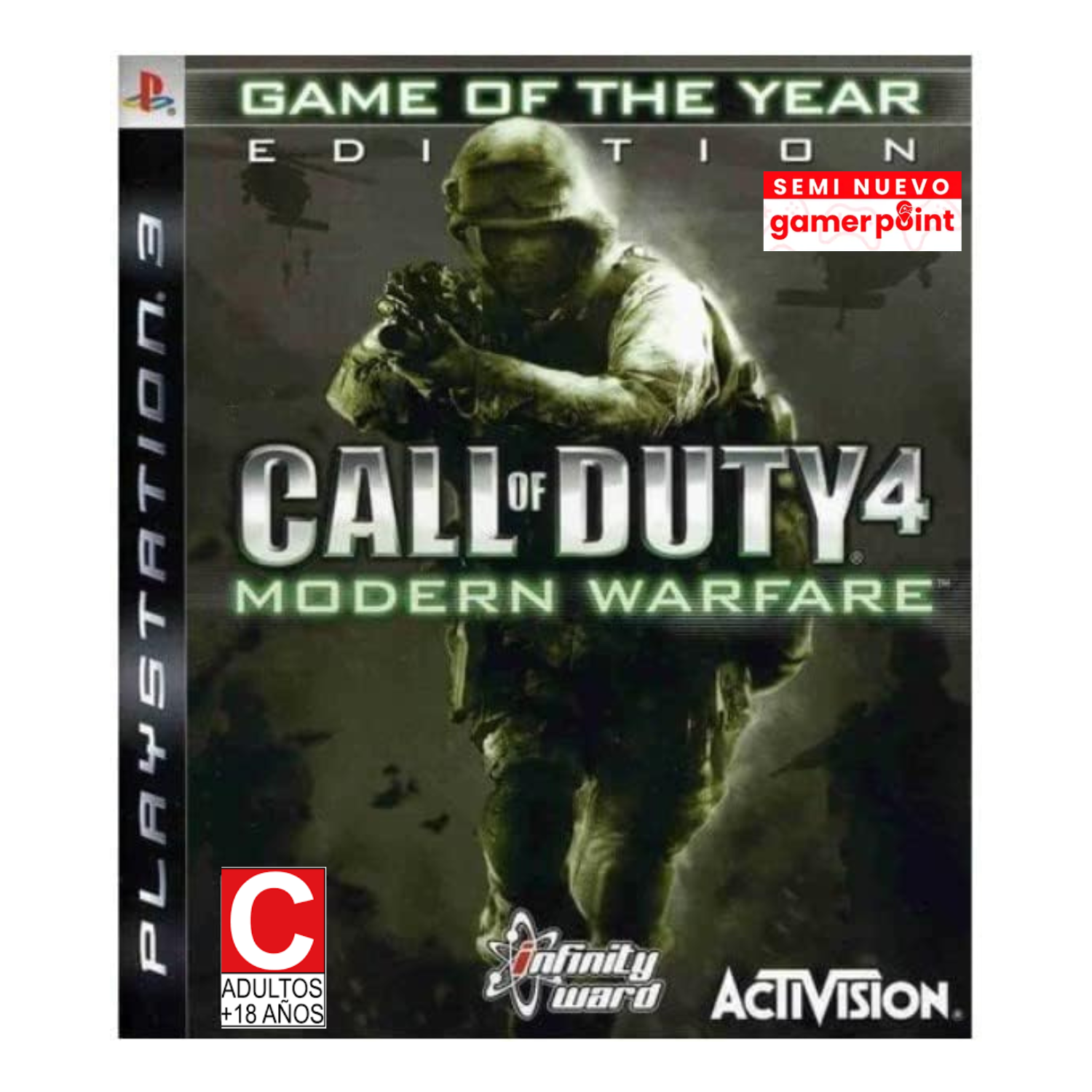 Call of Duty 4 Modern Warfare GOTY Ps3 Usado