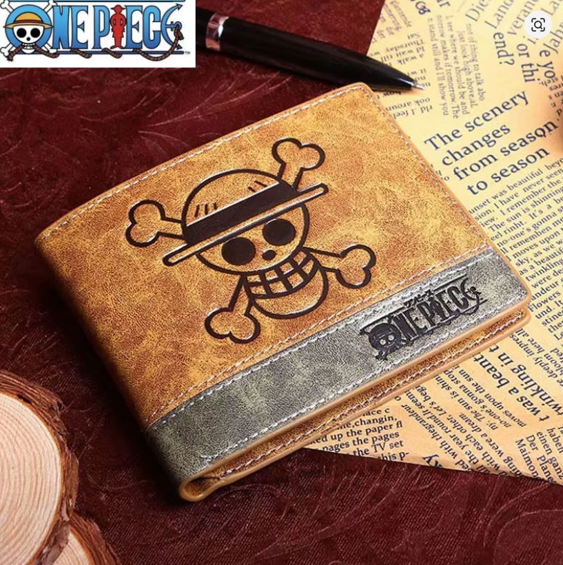 Cartera Para Hombre - One Piece - Calavera
