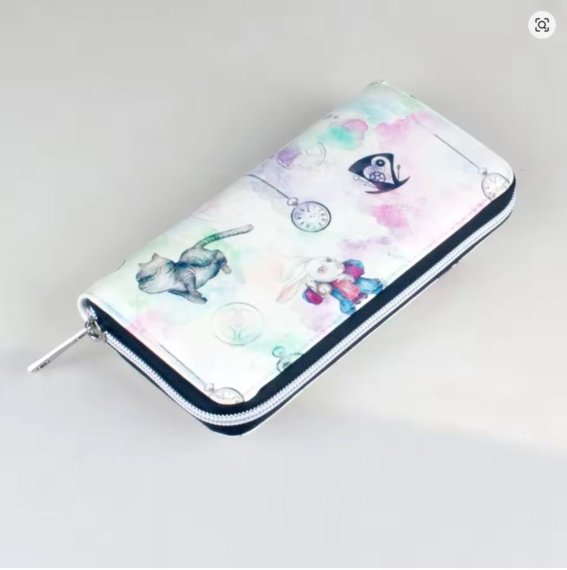 Cartera para Dama - Alicia En El País De Las Maravillas