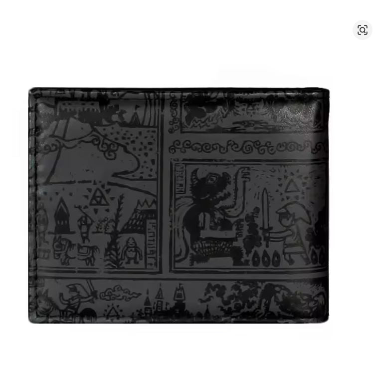 Cartera para Hombre - The Legend Of Zelda - Logo Dorado