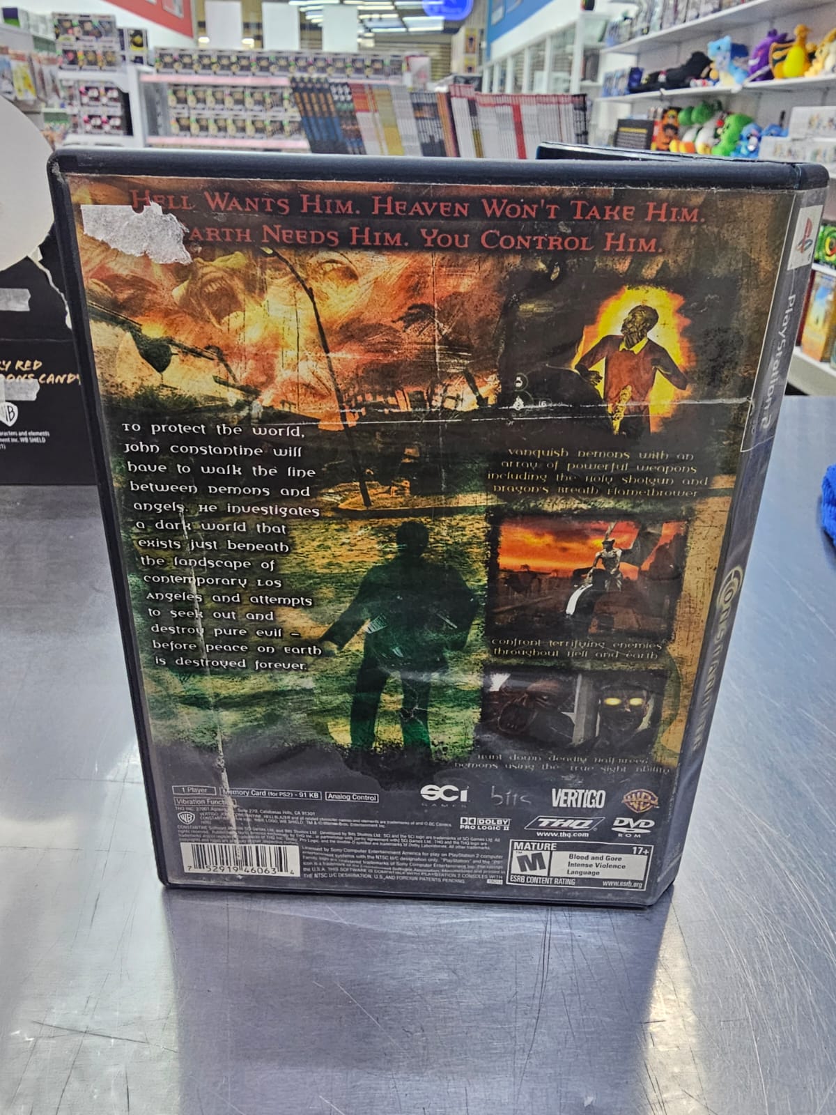 Constantine PS2 Usado
