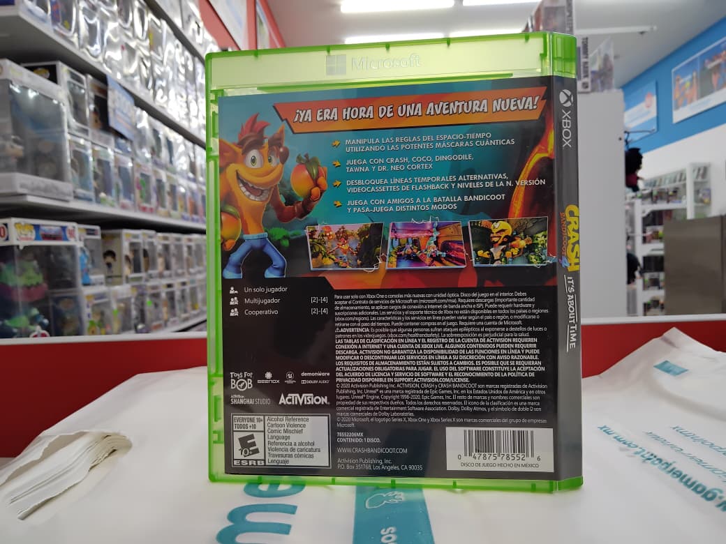 Crash Bandicoot 4 It's About Time Xbox one Usado