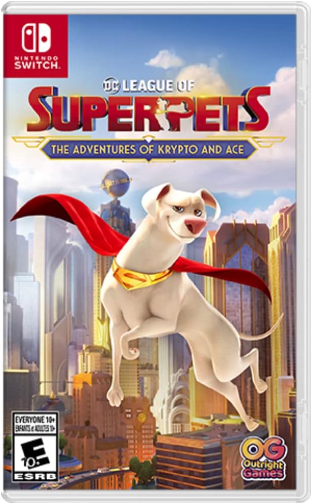 DC League Of Super-Pets The Adventures of Krypto and Ace Nintendo Switch Usado