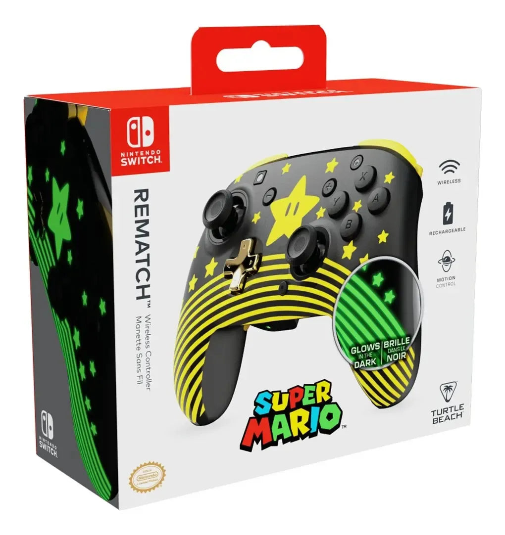 Control Inalámbrico - Turtle Beach Rematch Estrella - Nintendo Switch 2