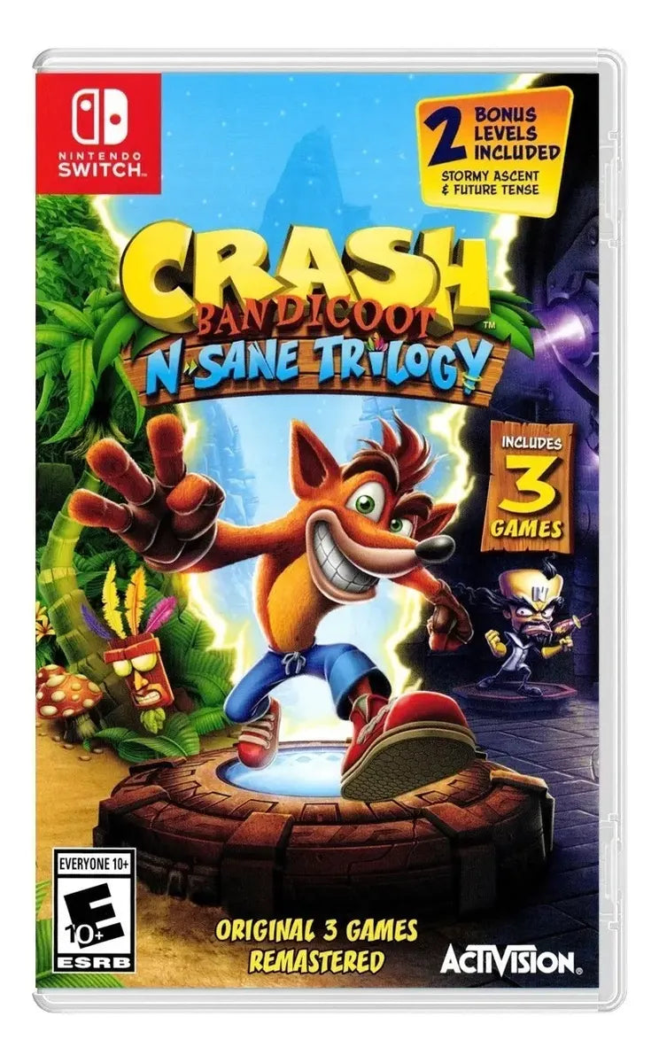 Crash Bandicoot N-Sane Trilogy Nintendo Switch