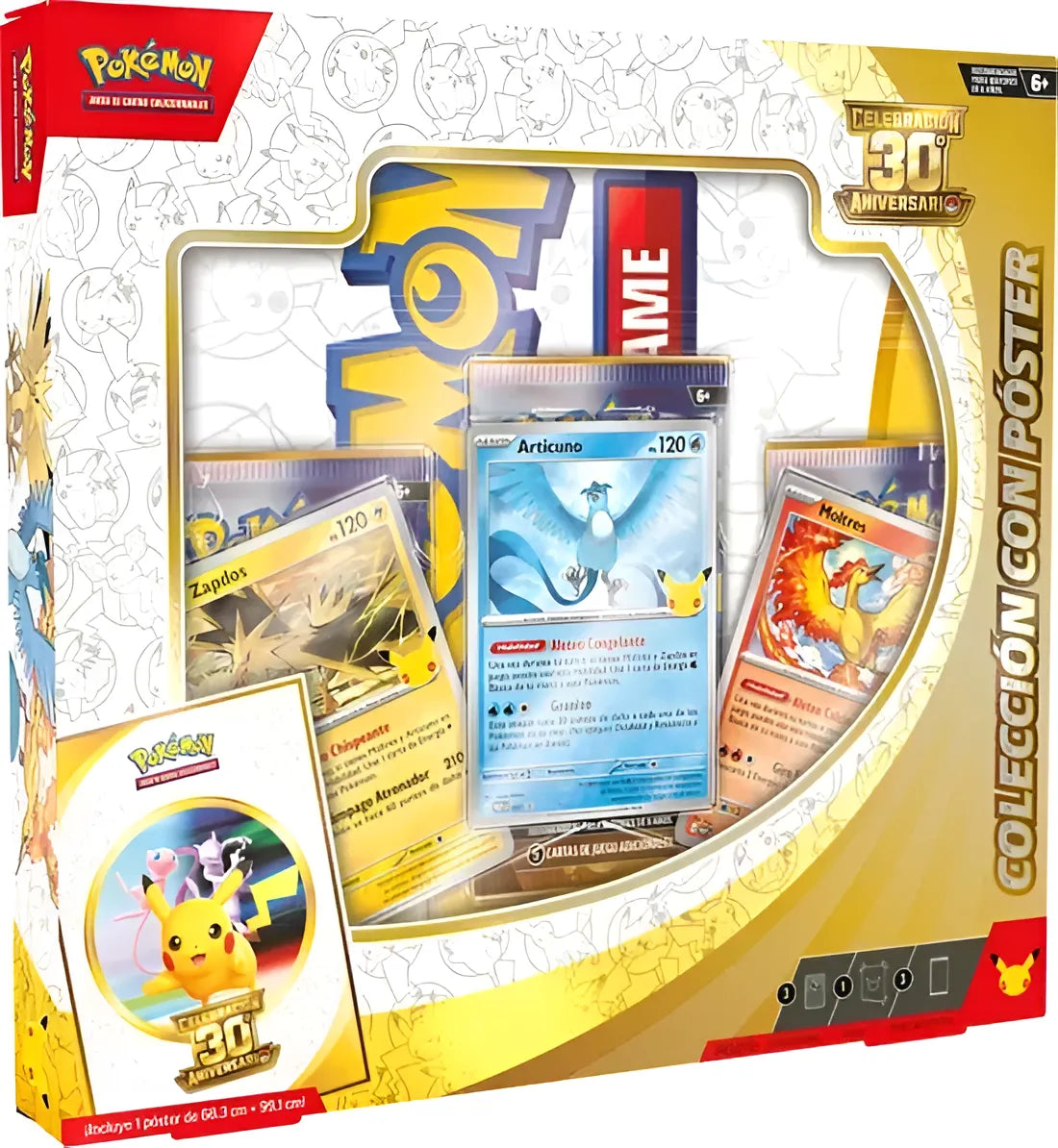 Pokémon TCG: 30th Anniversary Celebration Poster Collection - Español