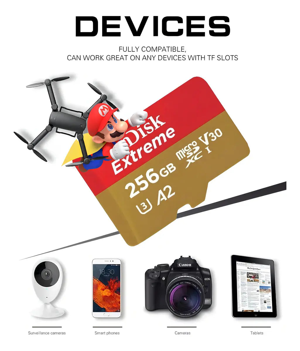 Memoria Micro SDXC-UHS 256 GB - Sandisk