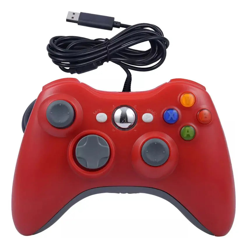Control Alámbrico Xbox 360 Y PC Genérico