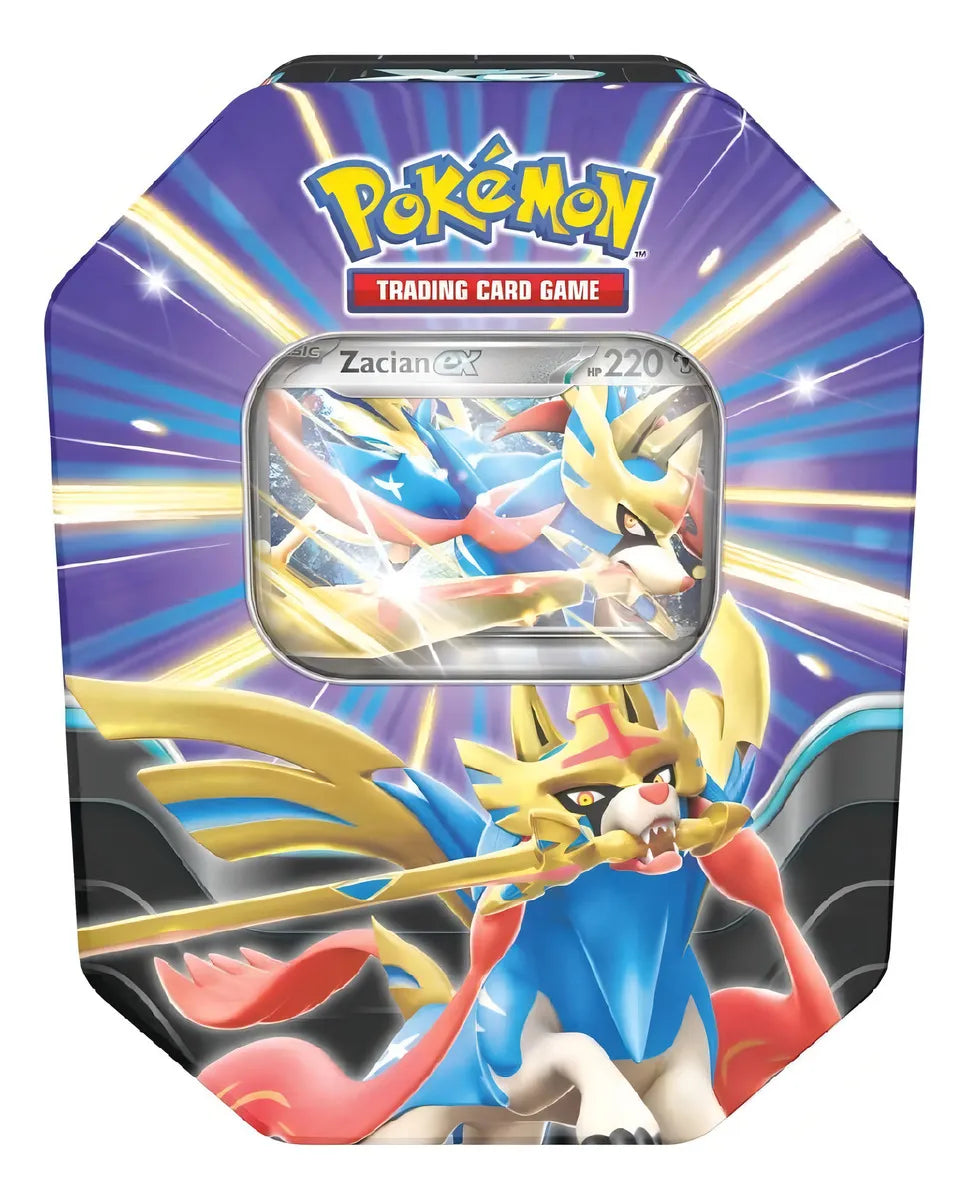 Pokémon TCG: Slashing Legends Tin - Zacian - ESPAÑOL