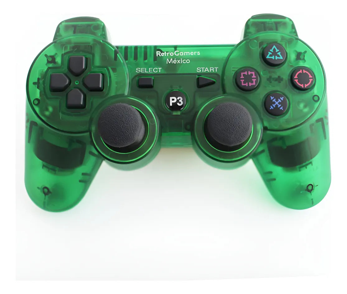 Control Inalámbrico - Clear Green - PS3