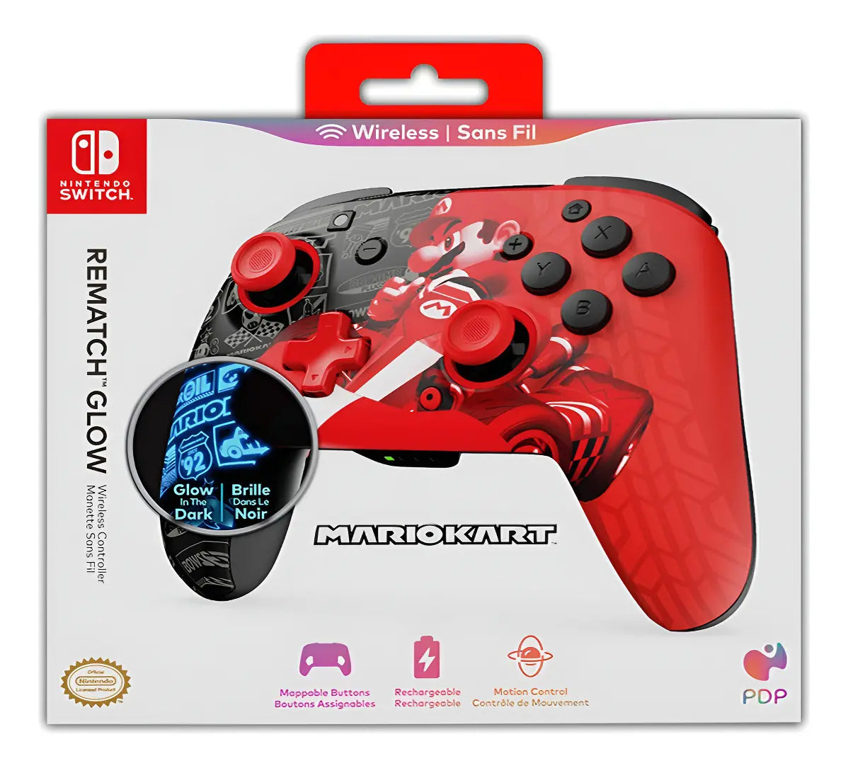 Control Inalámbrico - Turtle Beach Rematch Mario - Nintendo Switch 2