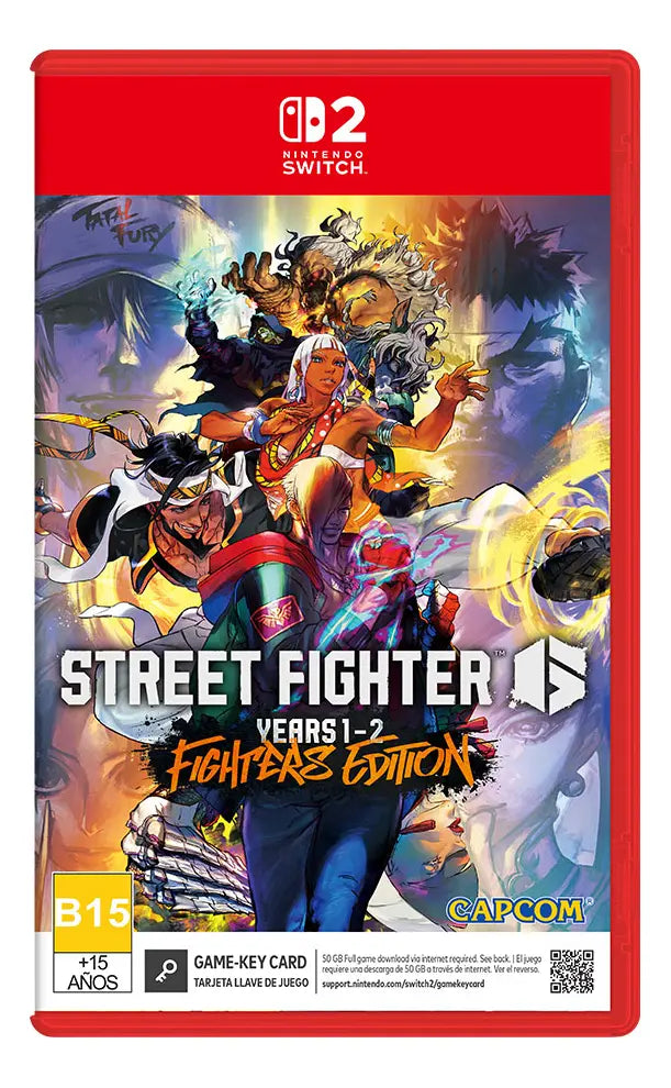 Street Fighter 6 Years 1-2 Fighters Edition - Nintendo Switch 2