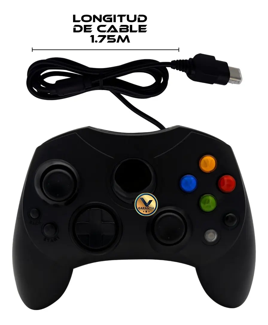 Control Alámbrico - Xbox Clásico (Genérico De Excelente Calidad)