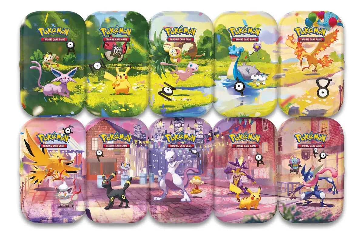 Pokémon TCG: 30th Anniversary Celebration Mini Tin - Precio Por Pieza Al Azar - Inglés