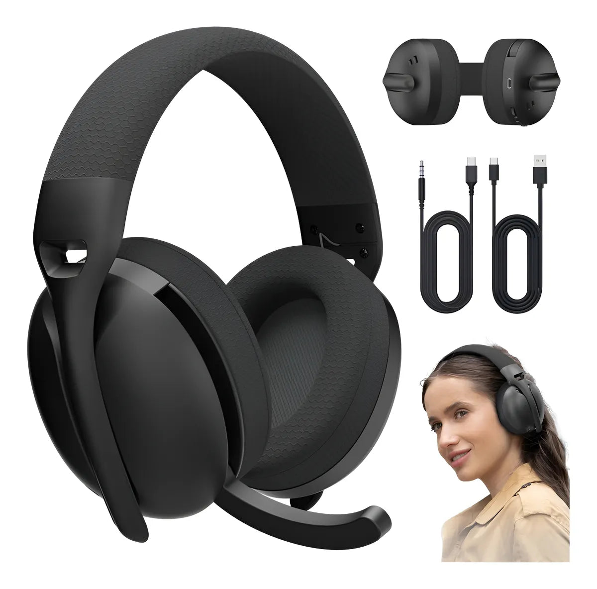 Audífonos Inalámbricos Bluethoot BTS-01