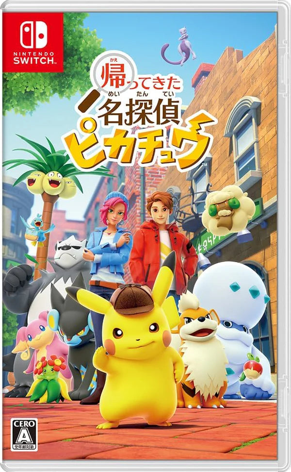 Detective Pikachu Returns Japonés Nintendo Switch Usado