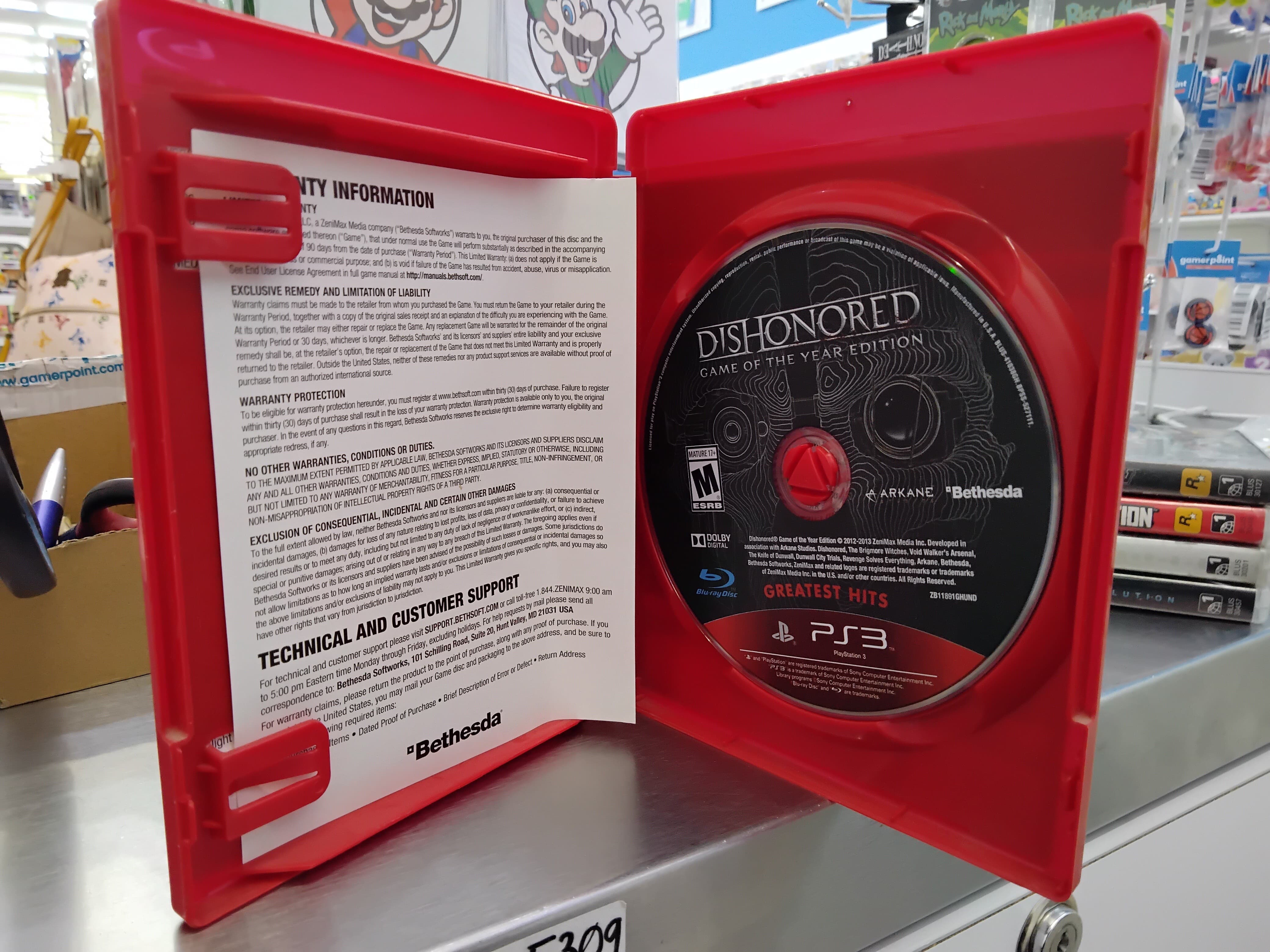 Dishonored Goty PS3 Usado