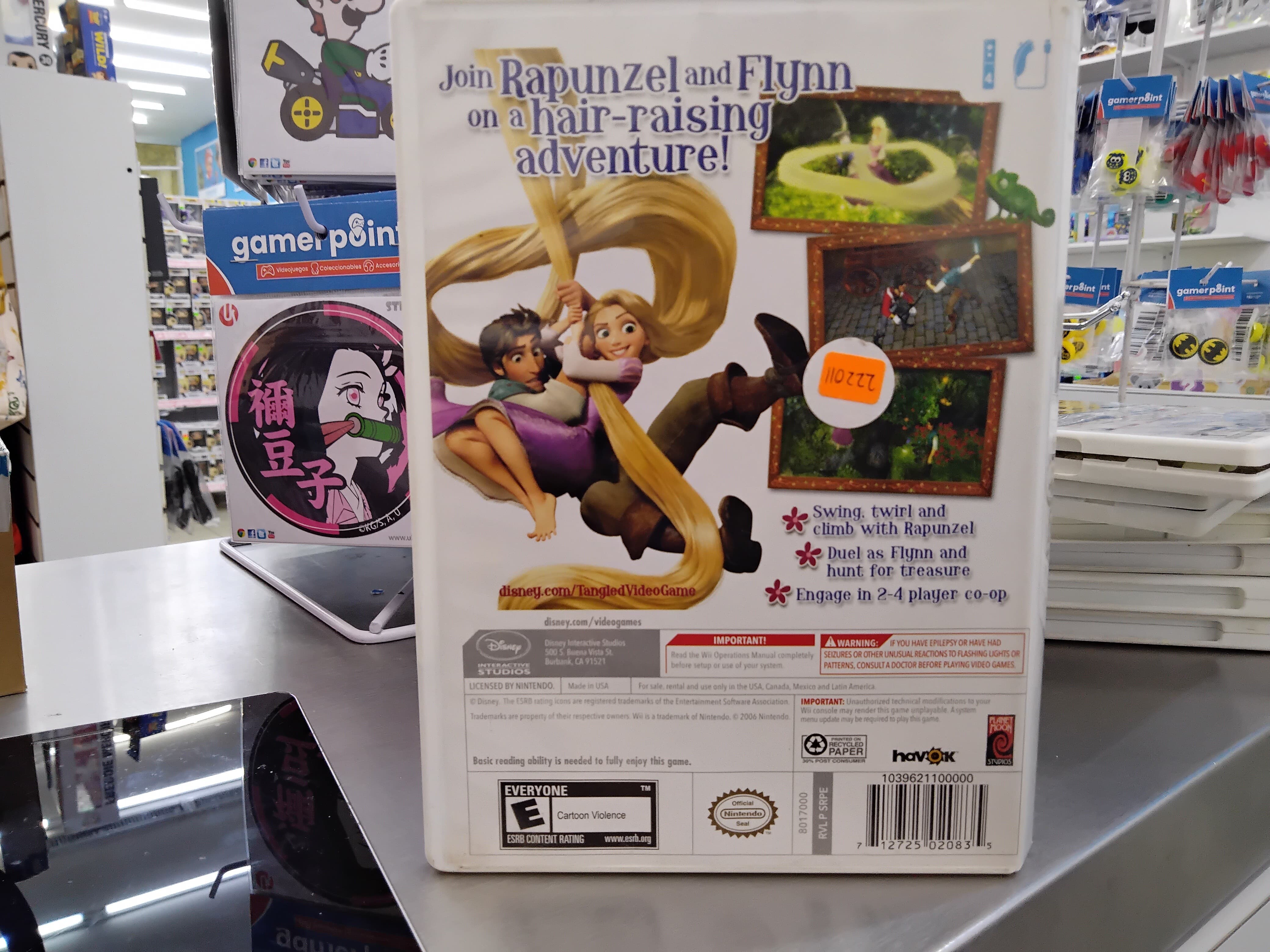 Disney Tangled Wii Usado