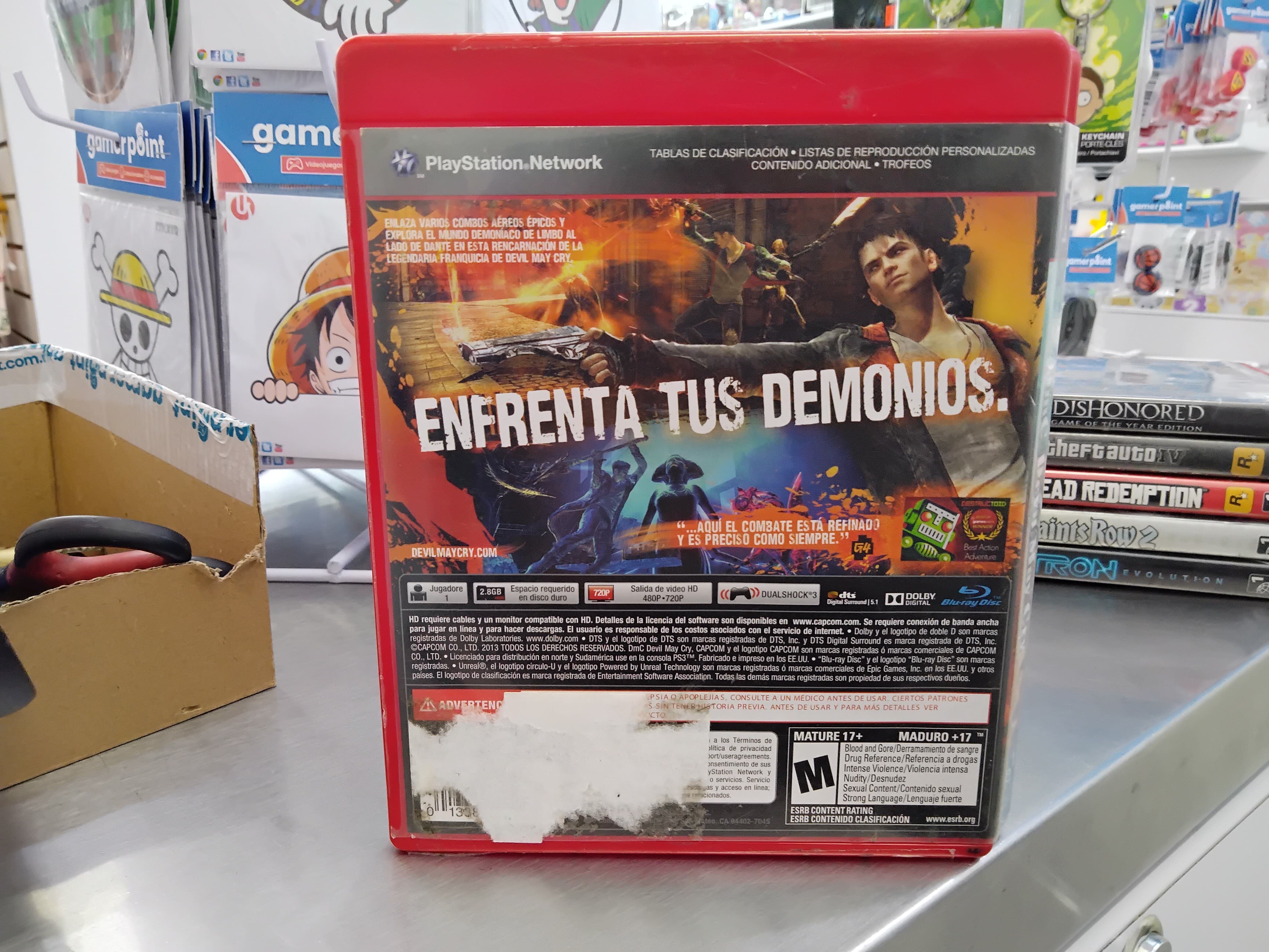 Dmc Devil May Cry Ps3 Usado