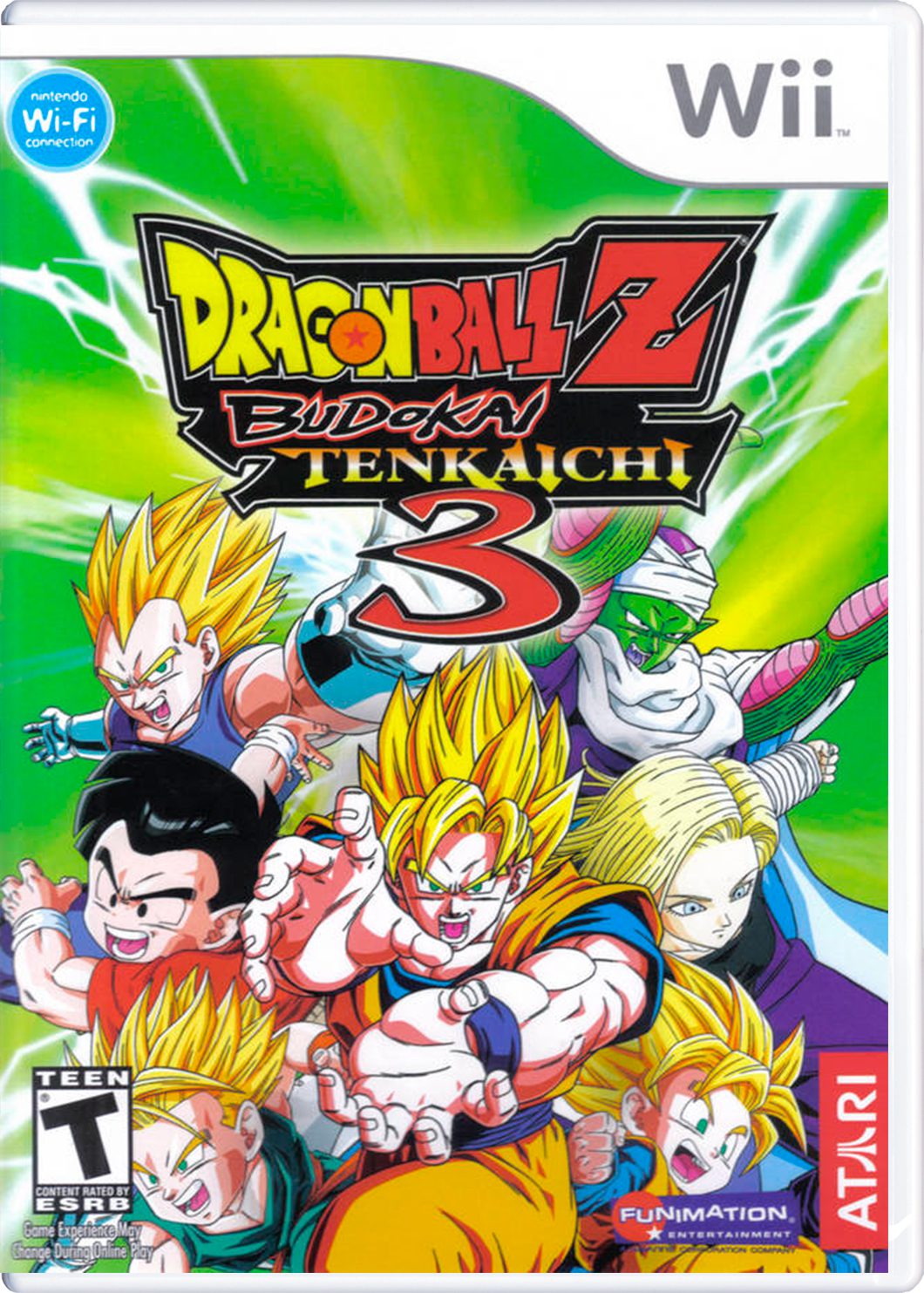 Dragon Ball Z Budokai Tenkaichi 3 Nintendo Wii Usado