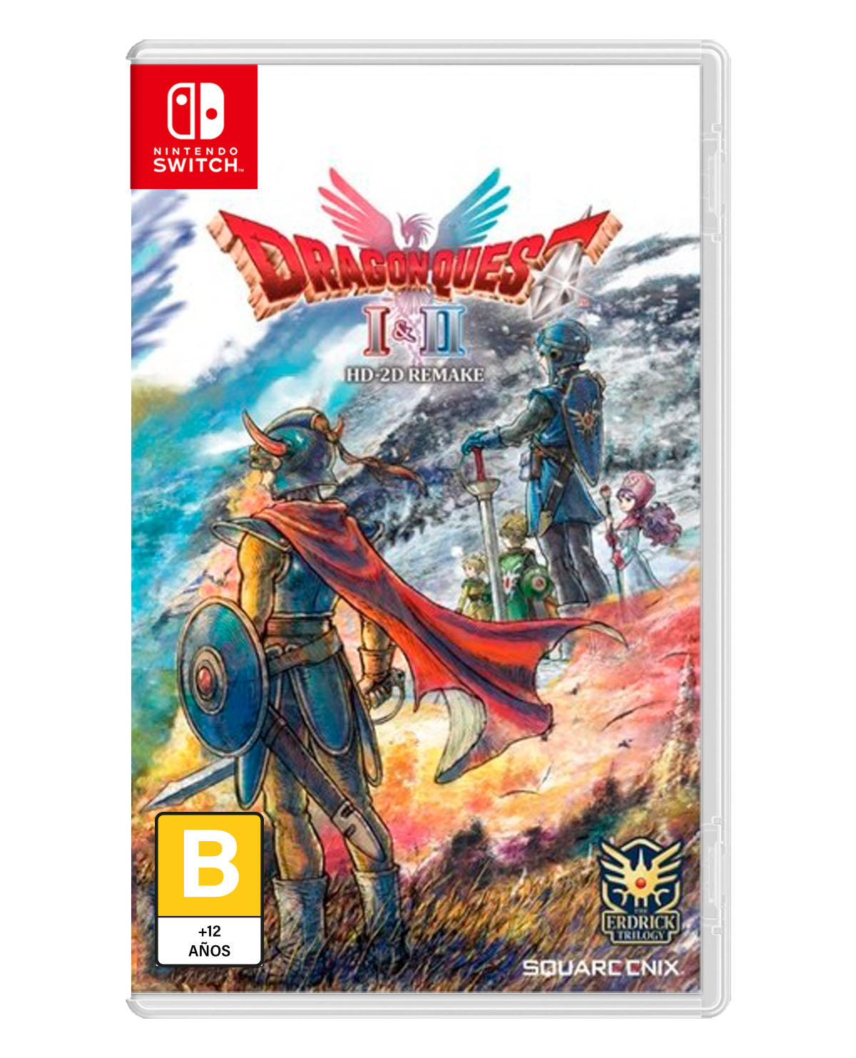 Dragon Quest I & II HD-2D Remake Nintendo Switch Usado