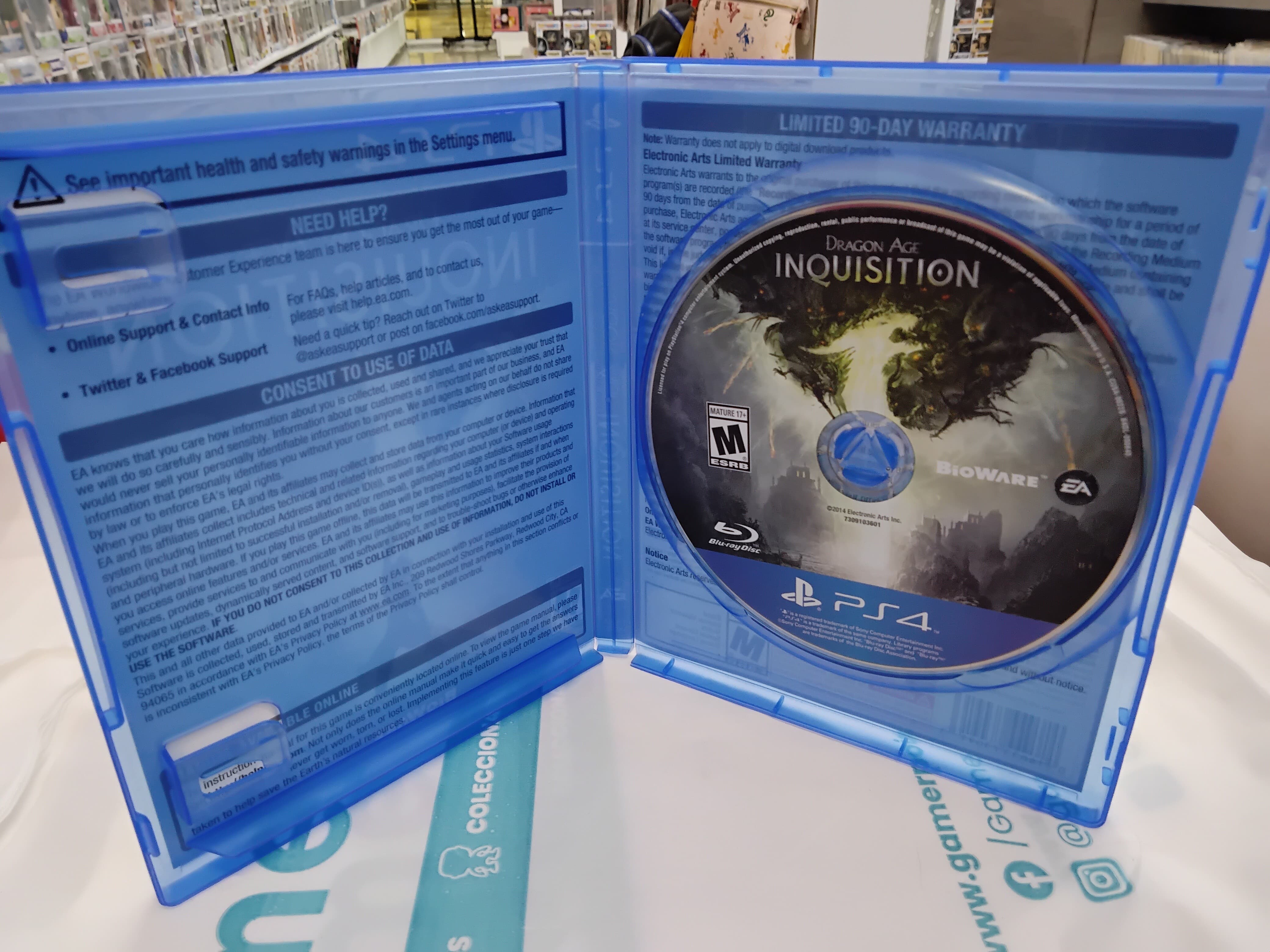 Dragon Age Inquisition Ps4 Usado