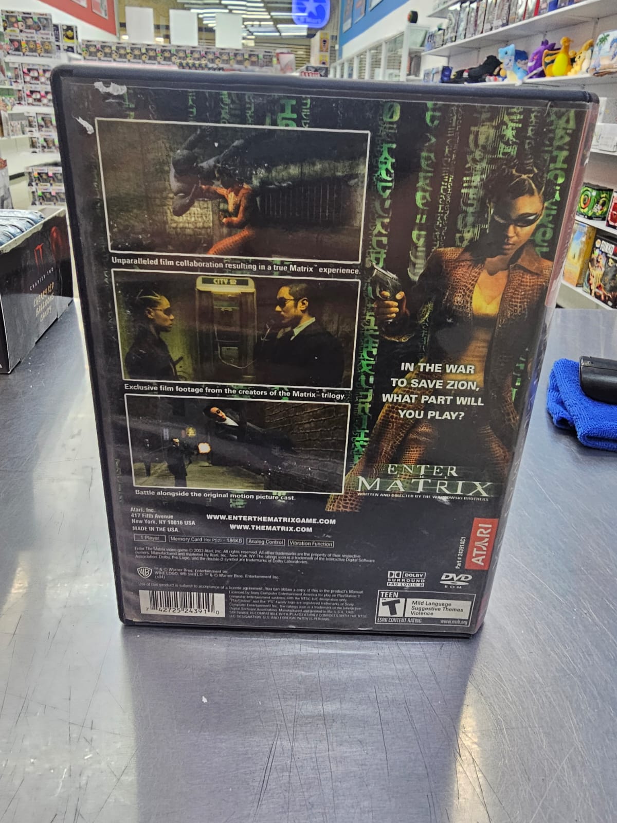 Enter The Matrix PS2 Usado