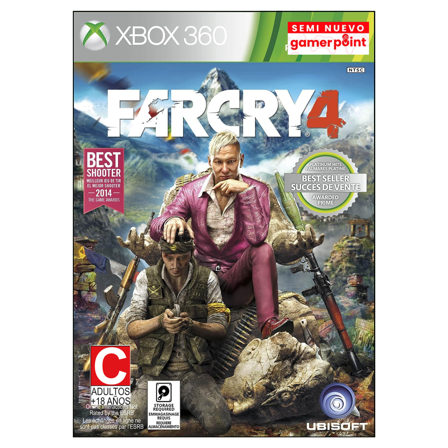 Farcry 4 Xbox 360 Usado