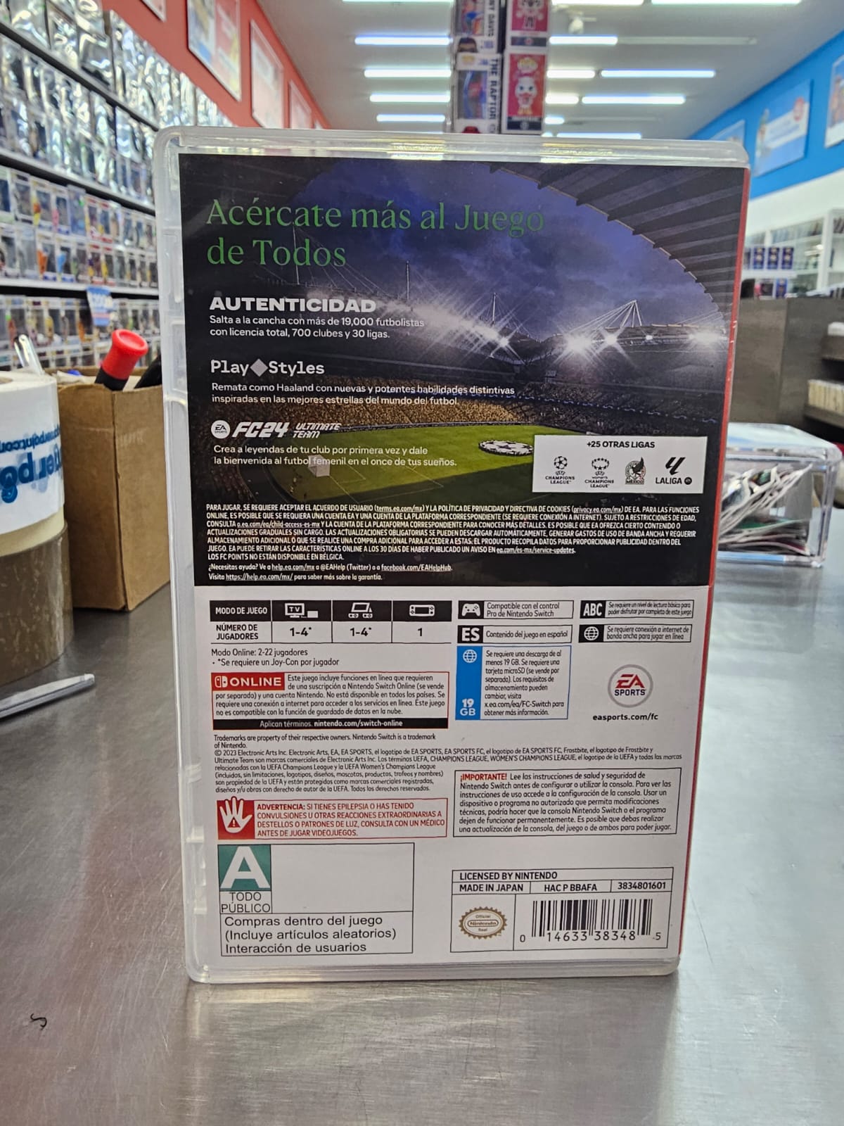 FC 24 Nintendo Switch Usado