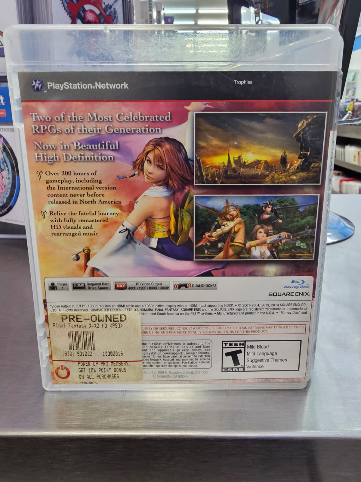 Final Fantasy X/X-2 Remaster PS3 Usado