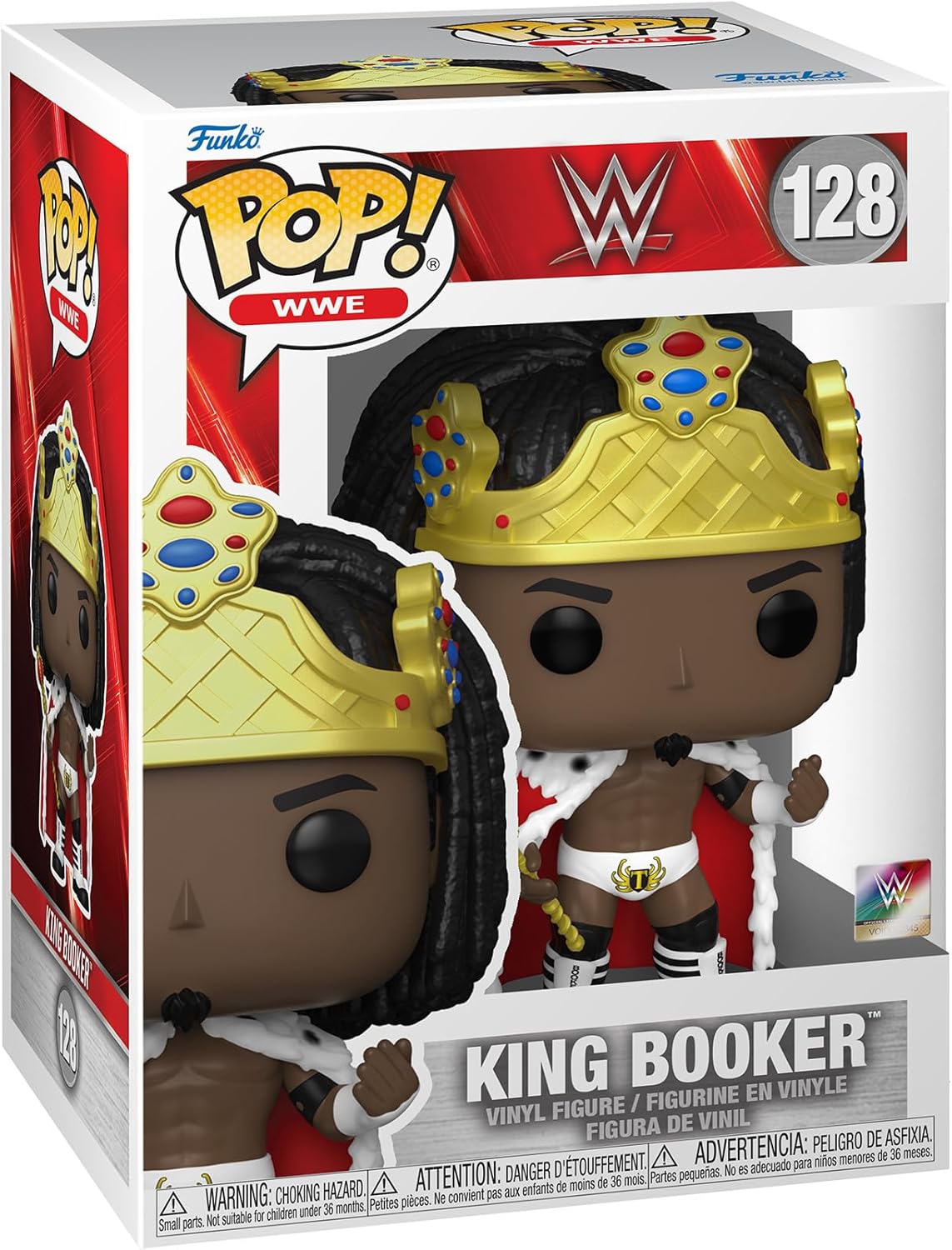 Funko King Booker 128 (WWE)