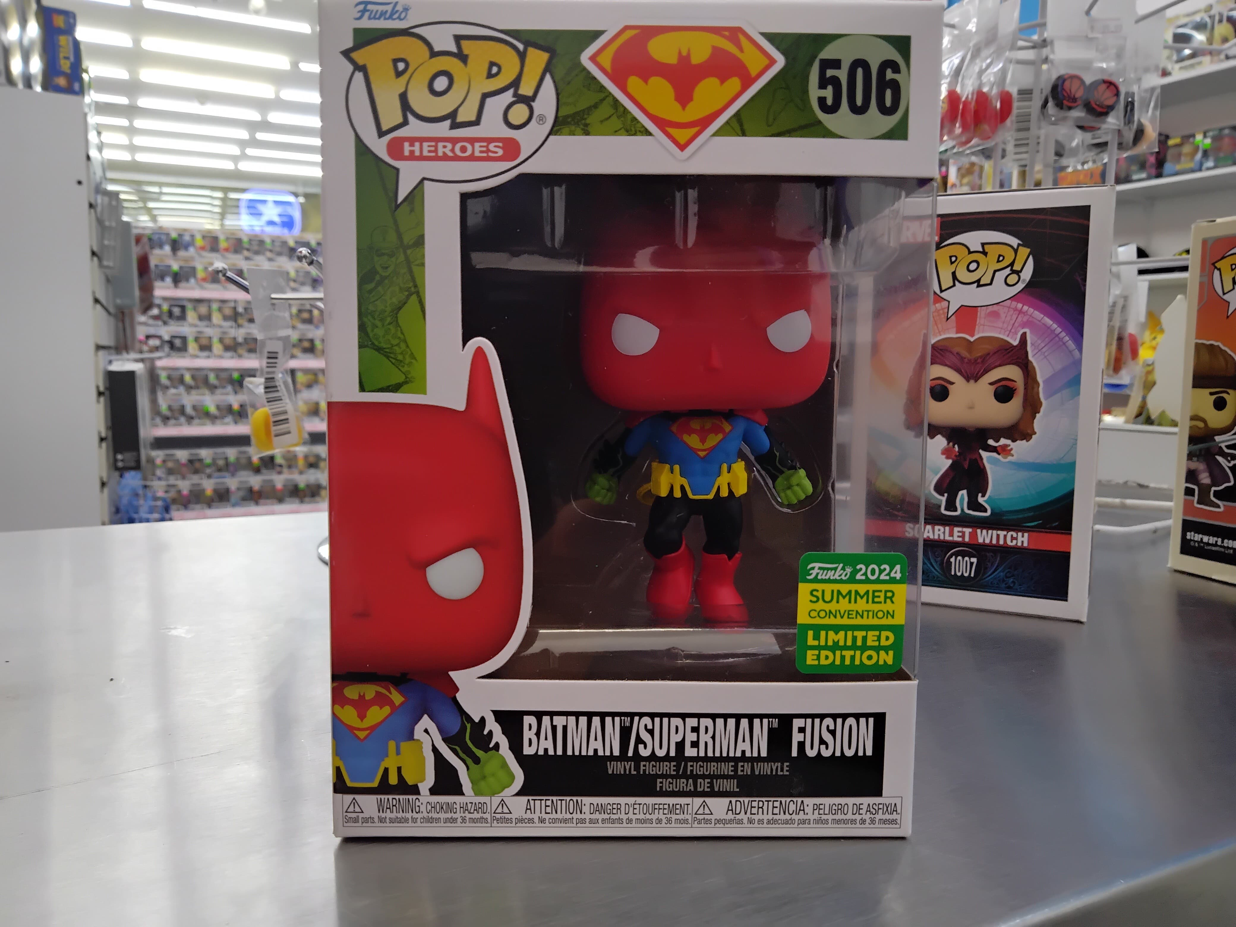 Funko Batman/Superman Fusion Summer Convention 2024 Limited Edition 506