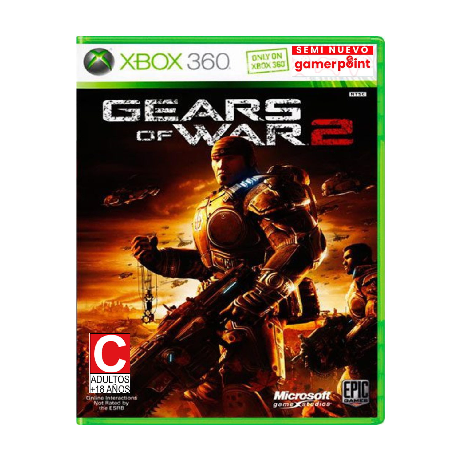 Gears Of War 2 Xbox 360 Usado