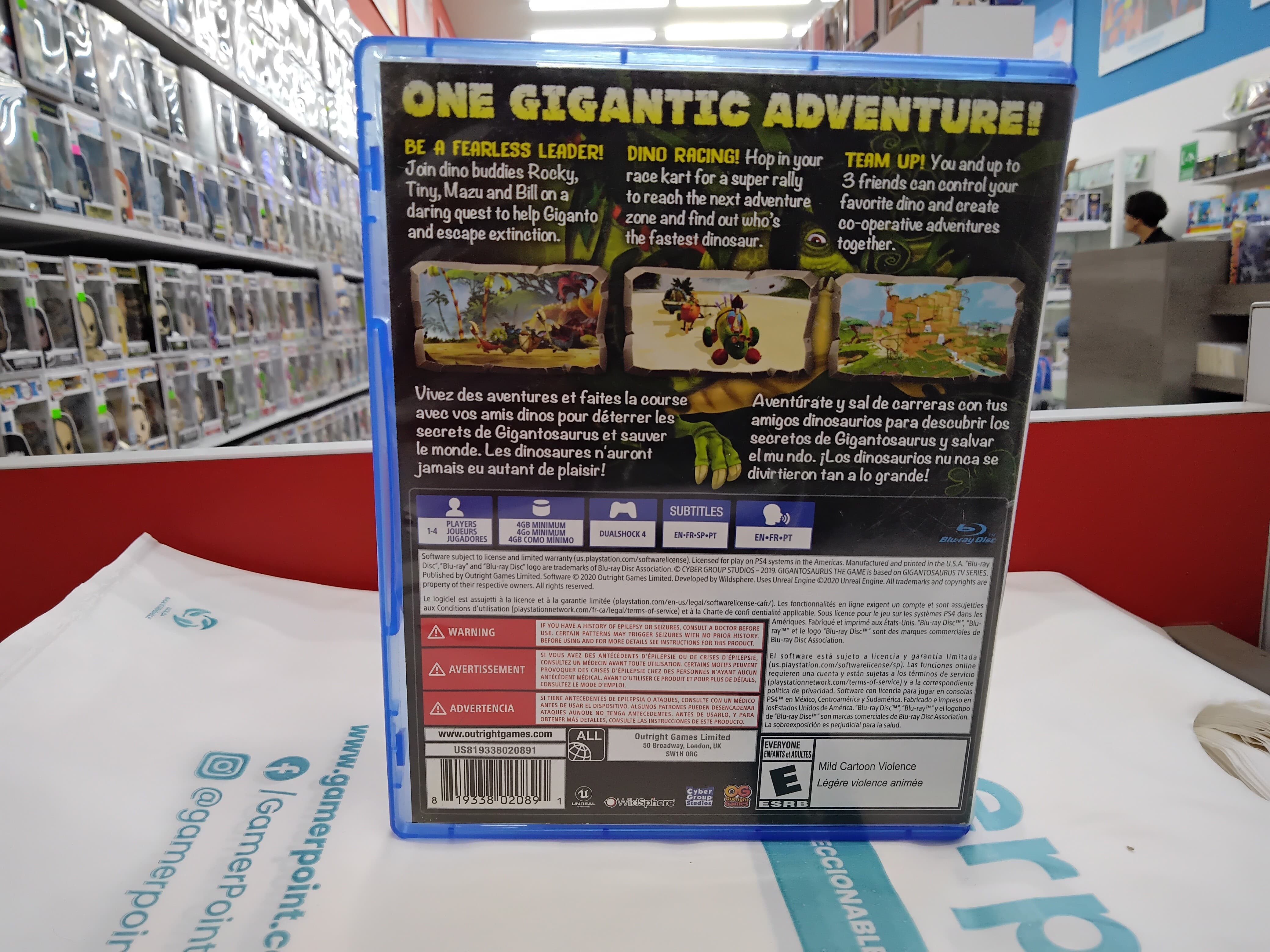 Gigantosaurus The Game PS4 Usado