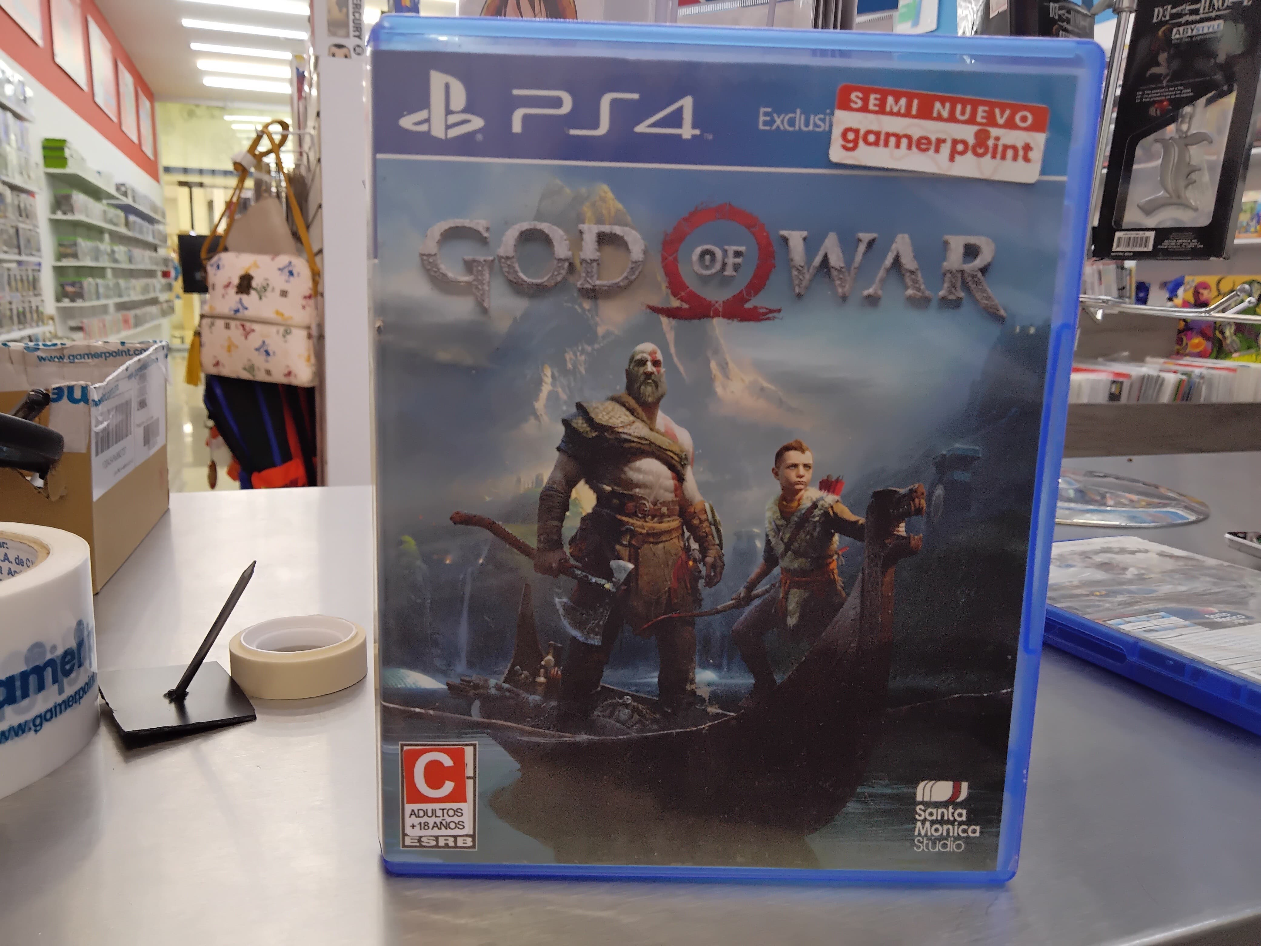 God Of War Ps4 Usado