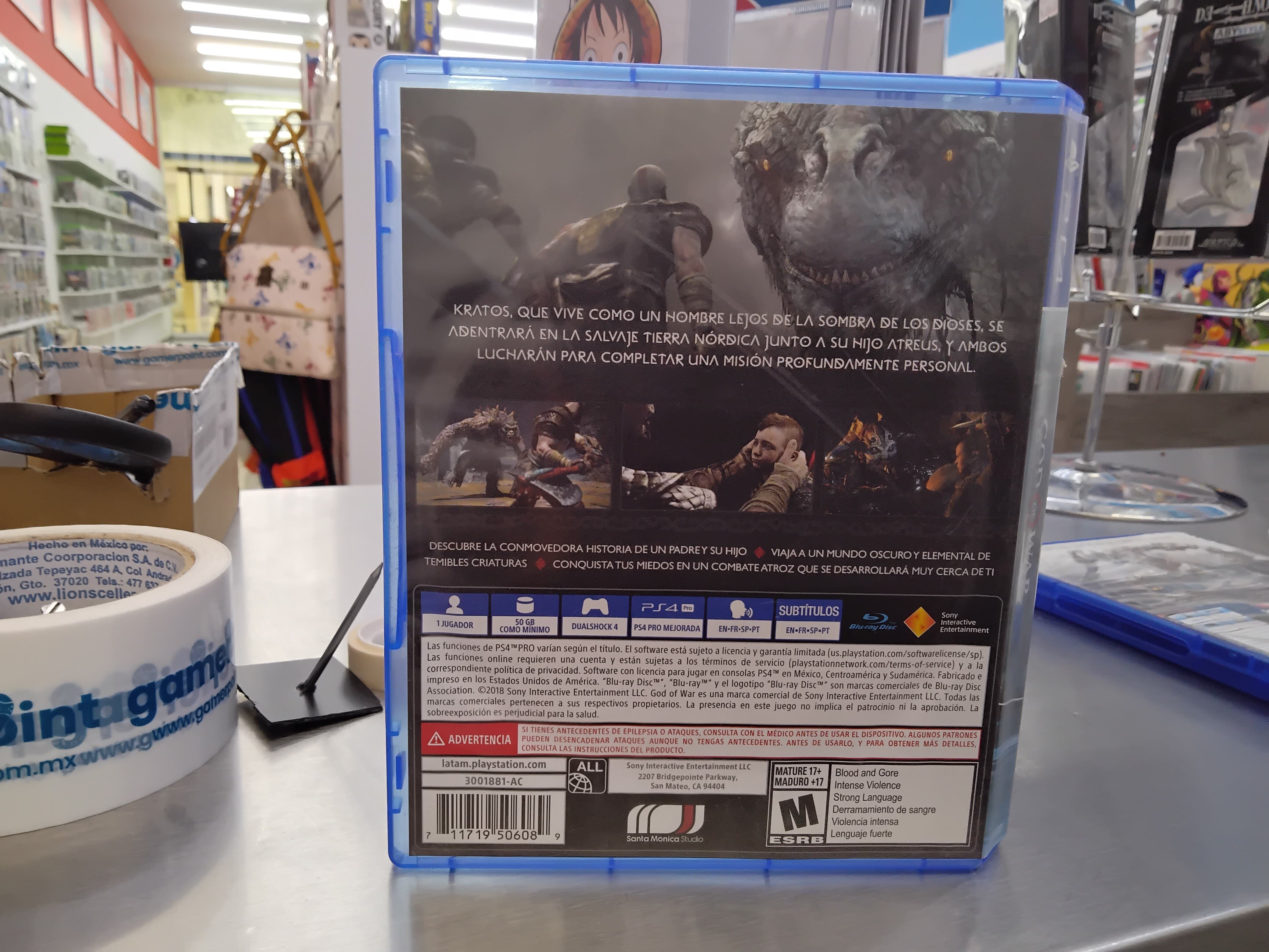 God Of War Ps4 Usado