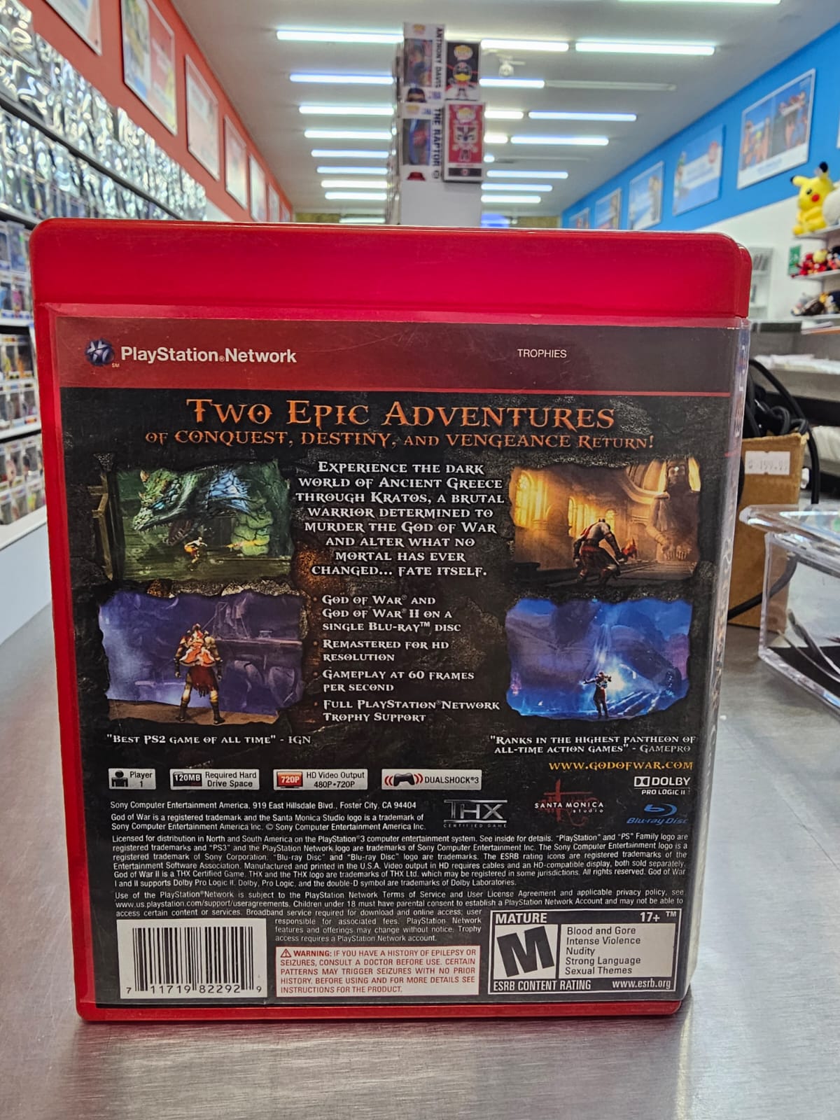 God Of War Collection Ps3 Usado