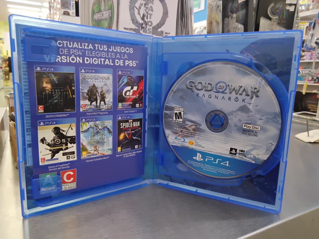 God of War Ragnarok Ps4 Usado