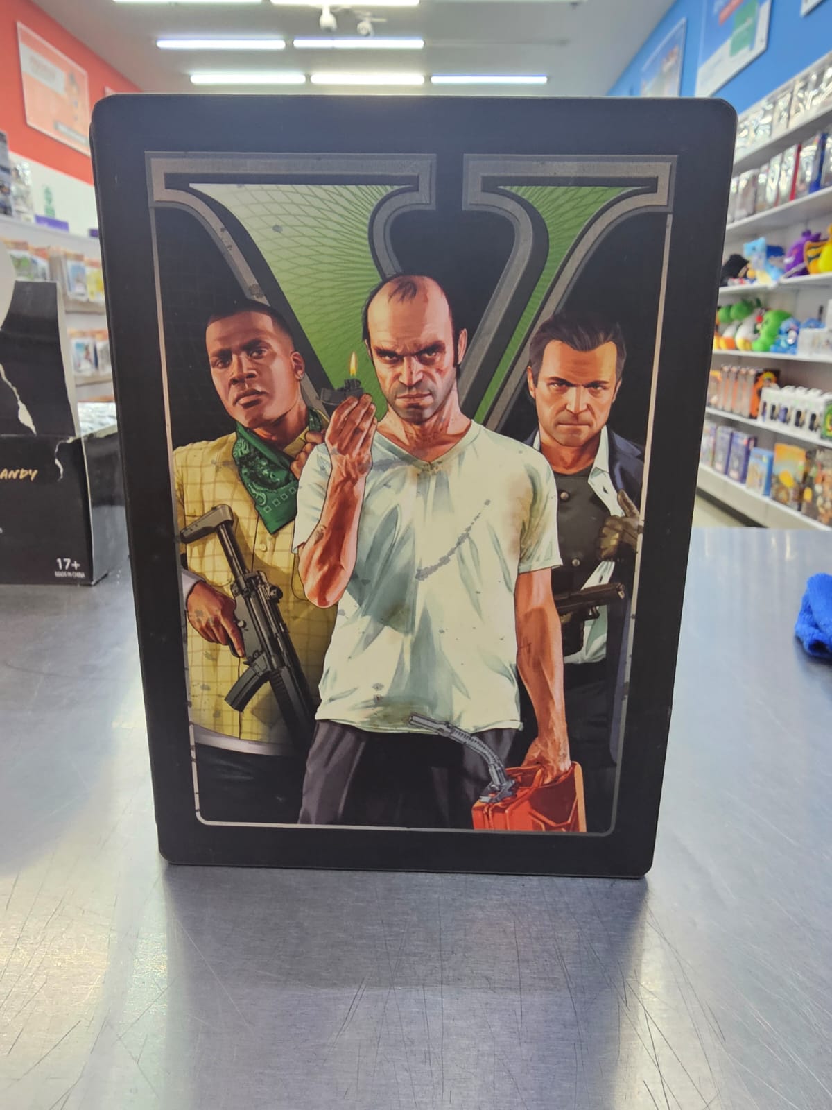 Grand Theft Auto V Steelbook Xbox 360 Usado