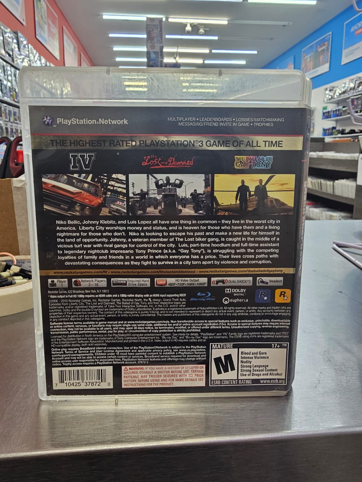 Grand Theft Auto IV Complete Edition Ps3 Usado