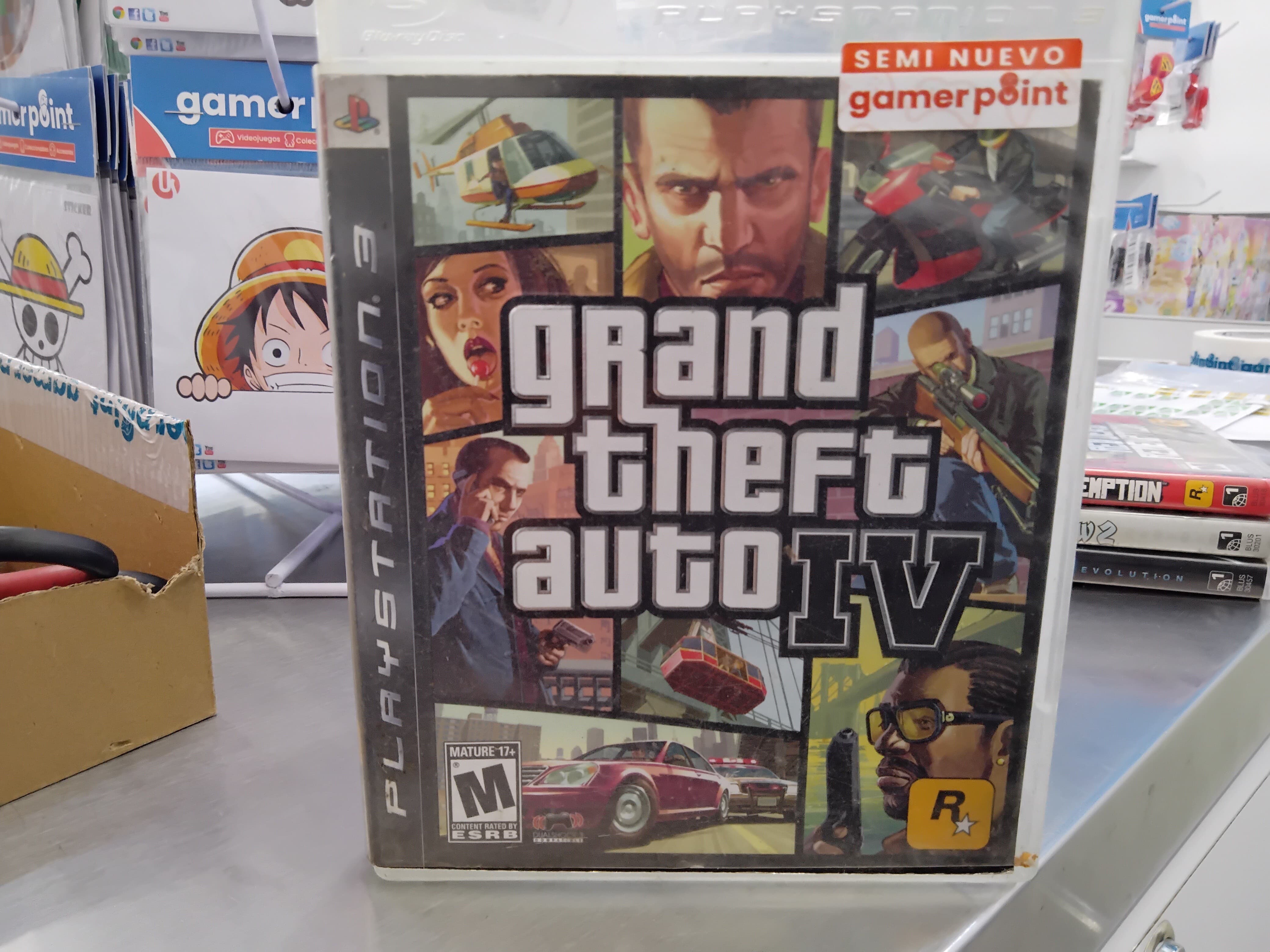 Grand Theft Auto IV Ps3 Usado