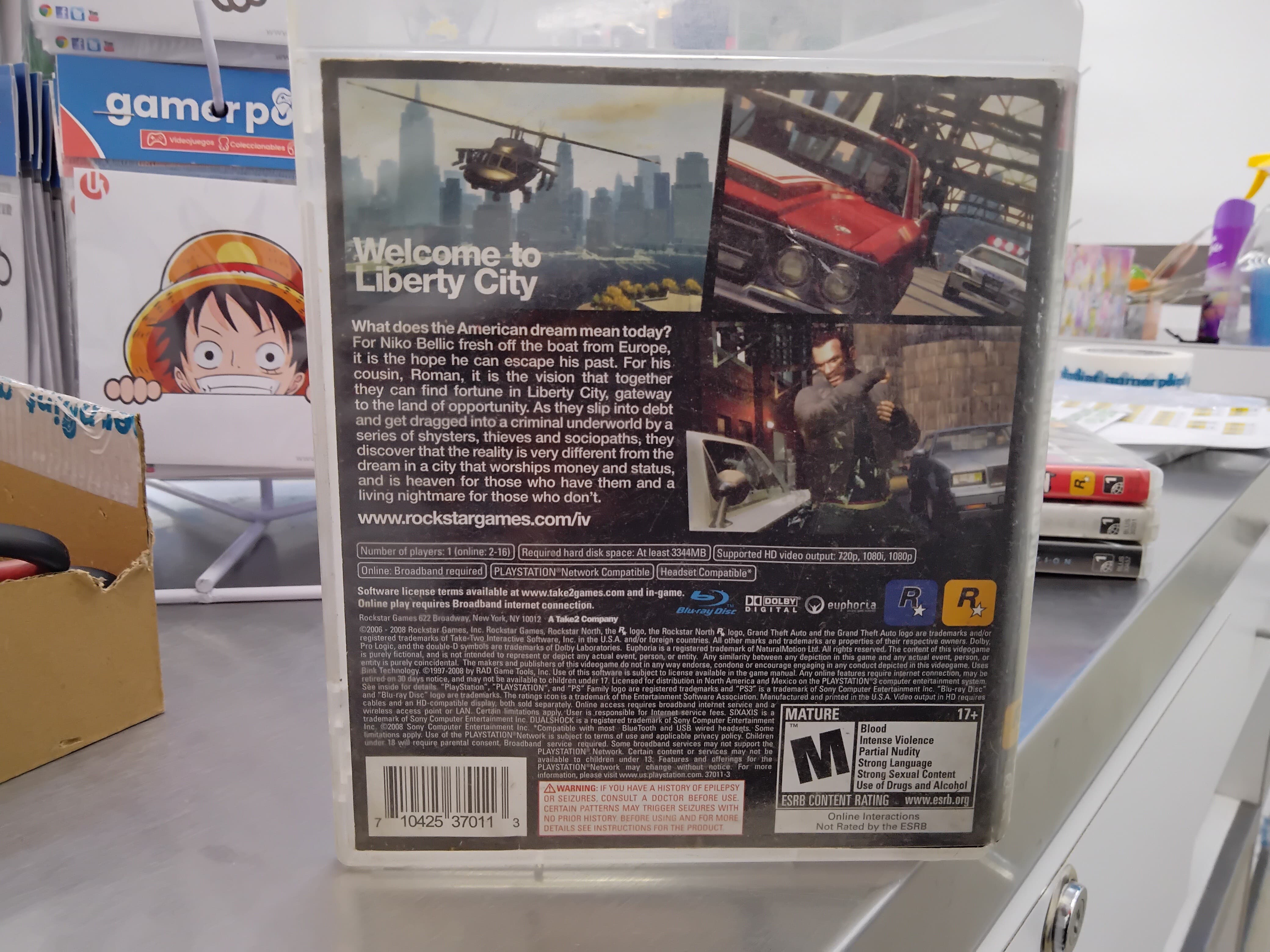 Grand Theft Auto IV Ps3 Usado