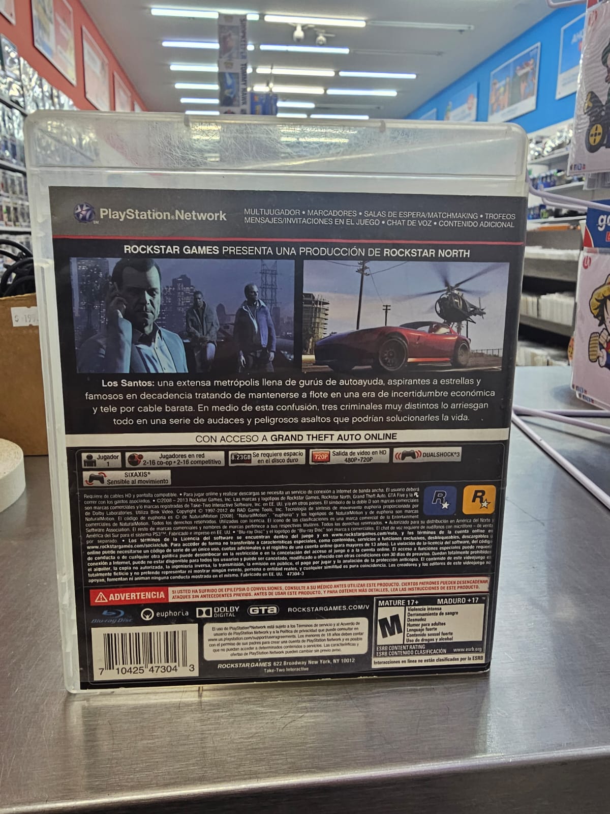 Grand Theft Auto V ps3 usado