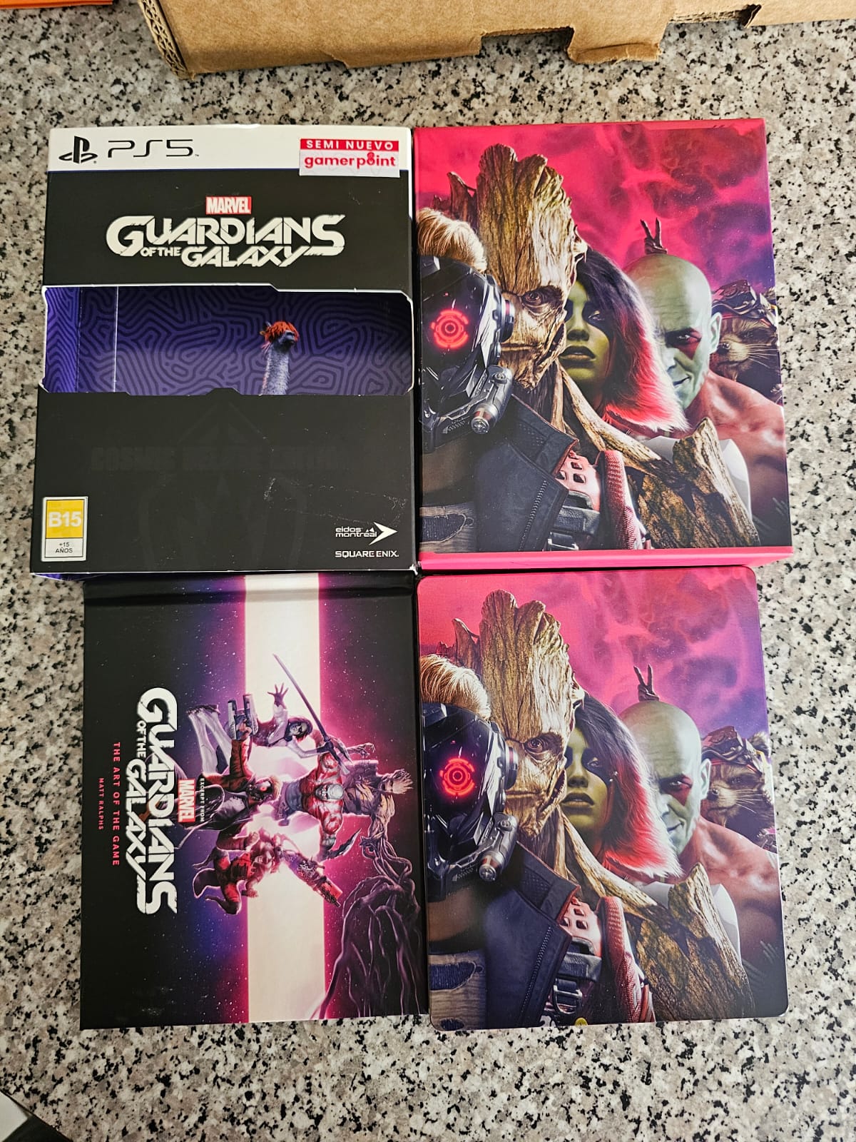 Marvel Guardians of the Galaxy Cosmic Deluxe Edition PS5 Usado