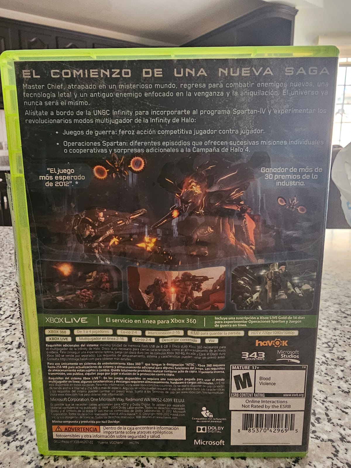 Halo 4 Xbox 360 Usado