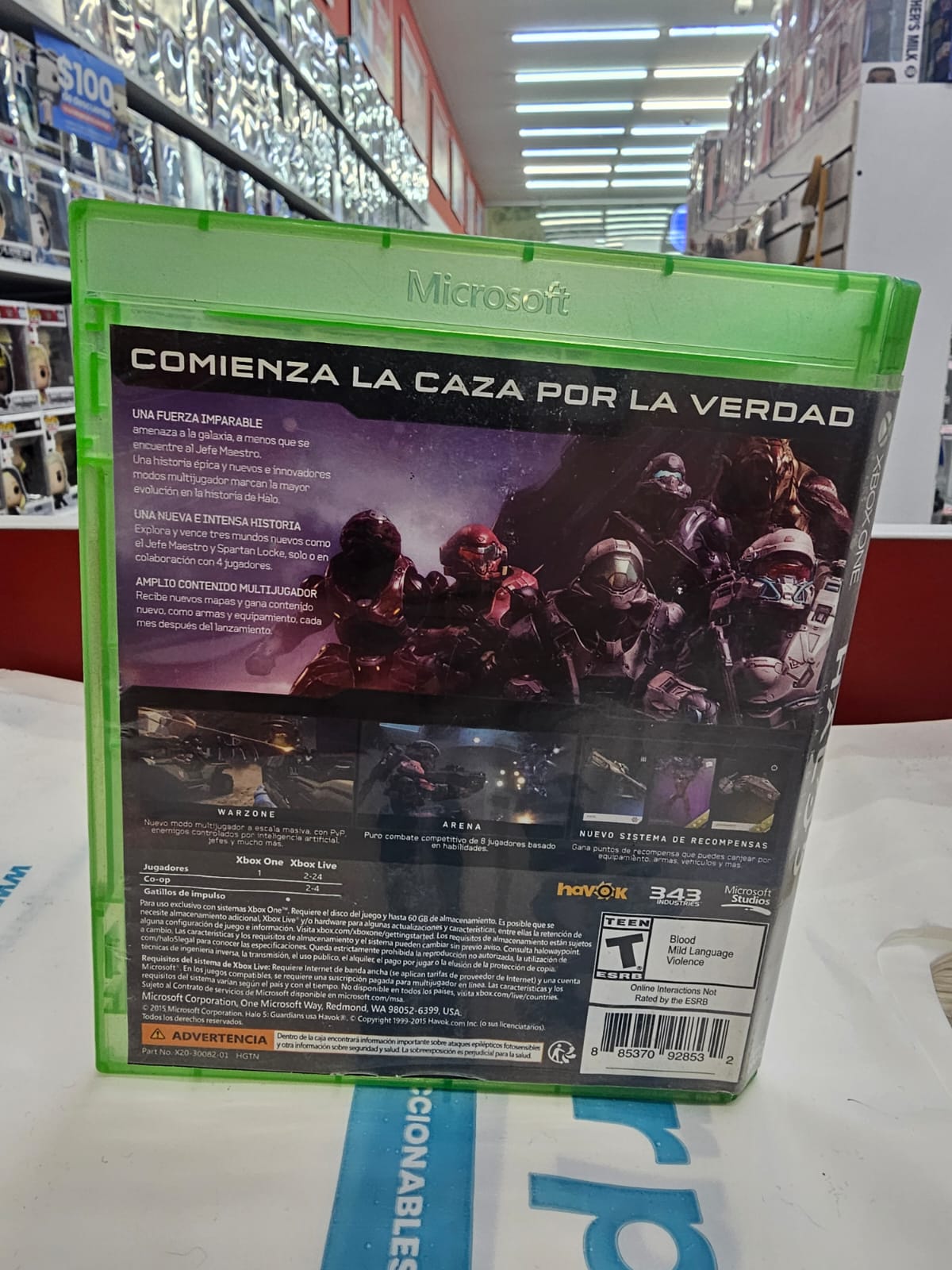 Halo 5 Xbox One Usado