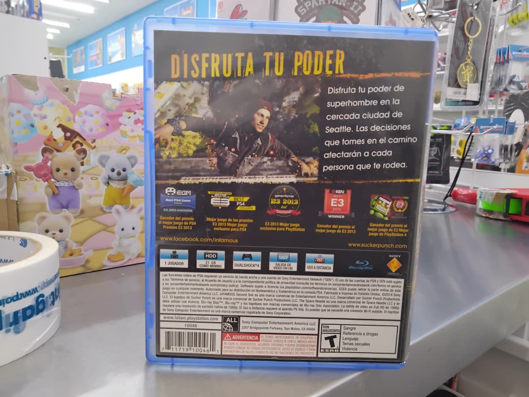 Infamous Second Son Ps4 Usado