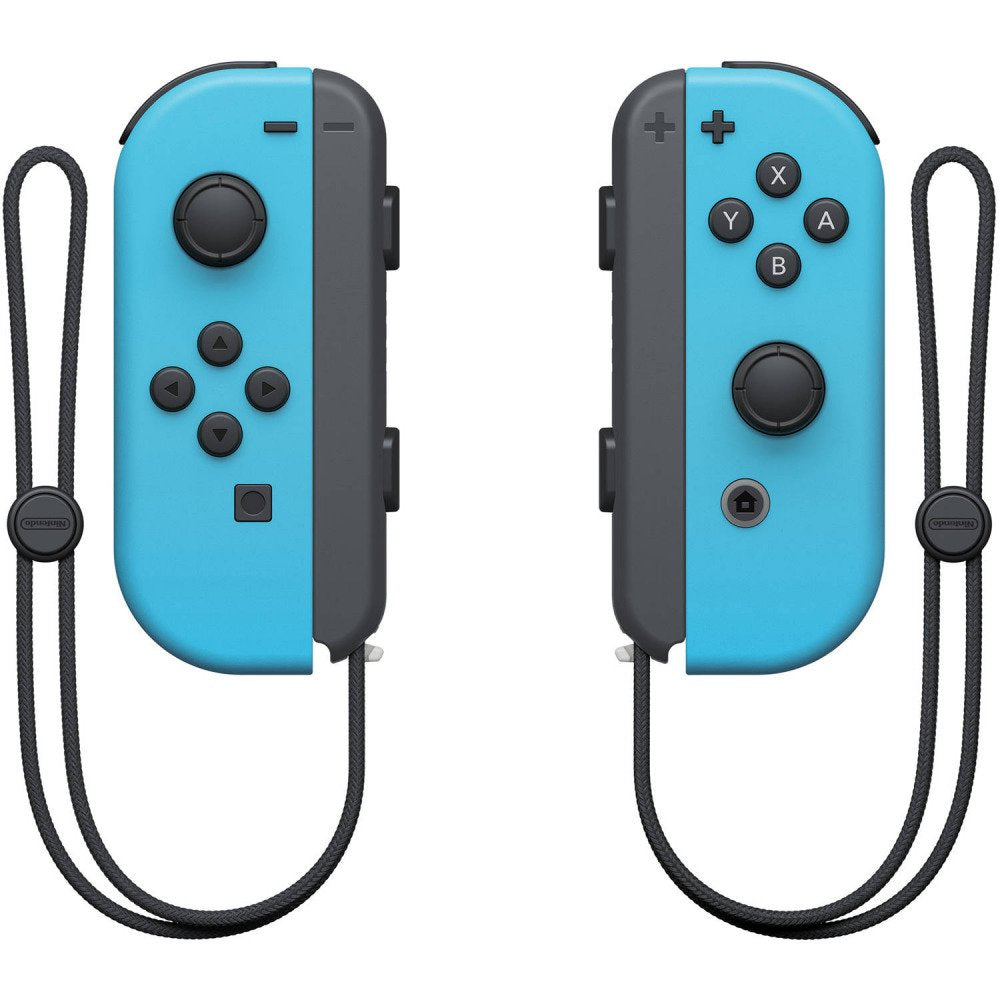 Joy Con Neon Blue Blue L R Nintendo Switch Usado