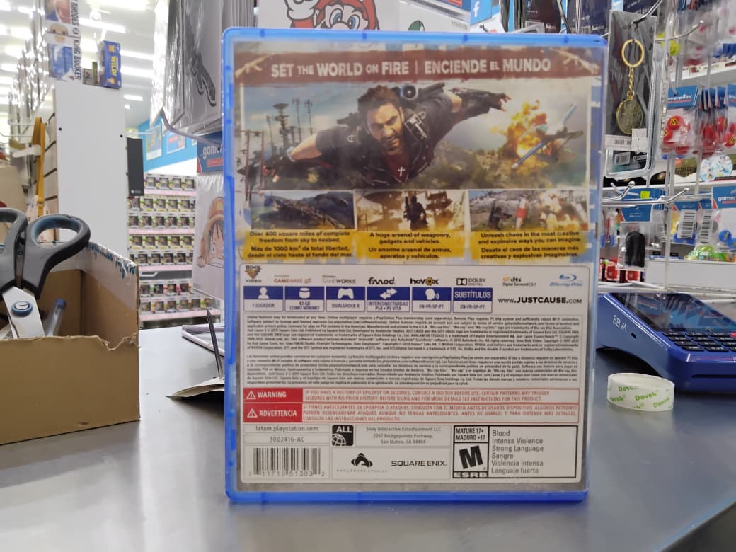 Just Cause 3 Ps4 Usado